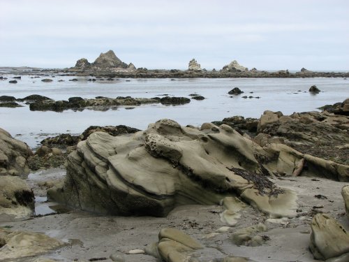 View towards the reef